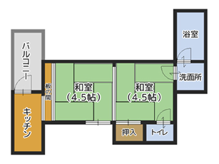 長居ハウス 2F