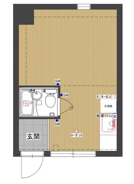 ウィークリー石屋川 103号室